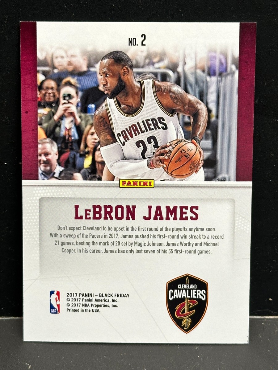 2017 Nba Finals Cavs 2017 Record Lebron James 2017 Panini
