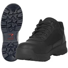 Rothco Guardian 4 Inch Composite Toe Tactical Shoe Work Footwear - Black