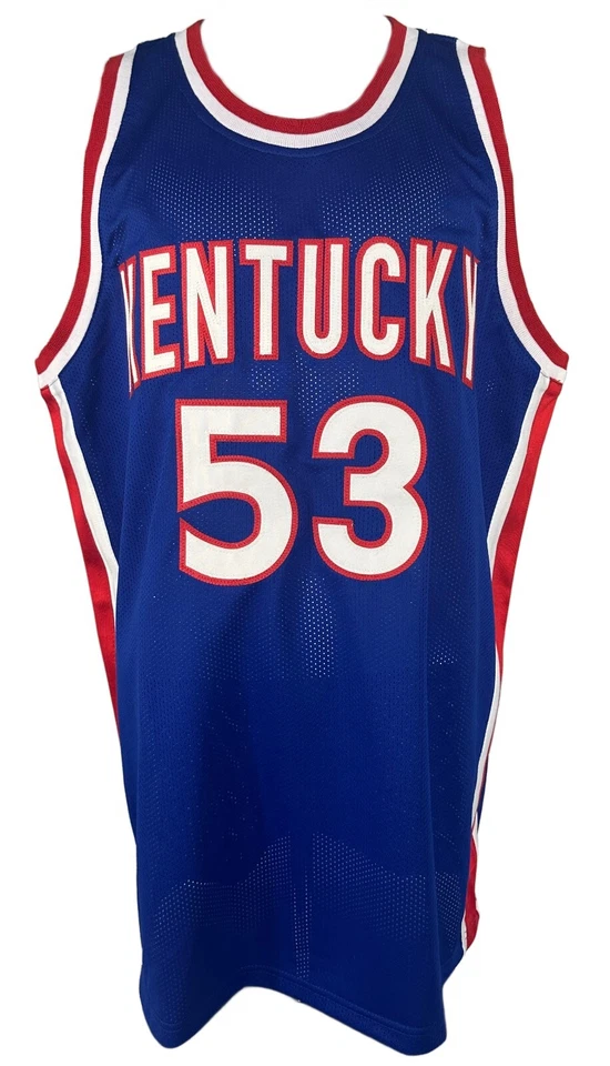 Camiseta firmada autografiada con inscripción de Artis Gilmore NBA Kentucky Colonels certificado de autenticidad JSA Foto 3 de 4