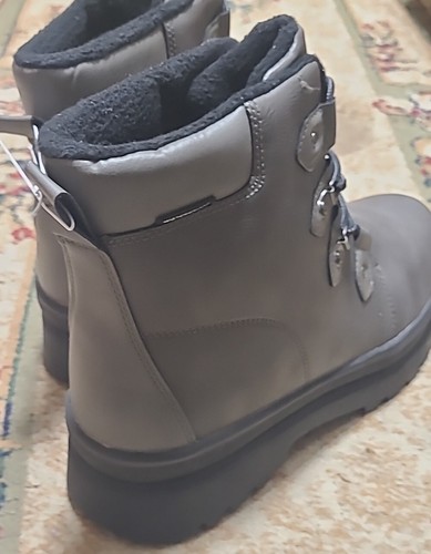 Bruno Marc Hombre SBSB223M Gris 3M Aislado Impermeable Tobillo Botas de Nieve Talla 10.5 - Imagen 5 de 5