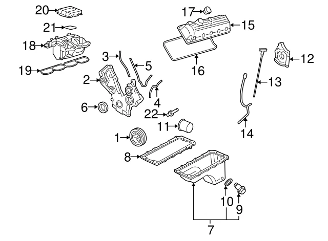 Paquete de 2 juntas de colector de admisión originales Ford OEM 4R3Z-9439-AA Foto 2 de 4