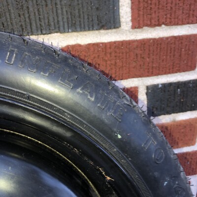 16-17union T.RISE 中古 SPARE TIRE WHEEL RIM DONUT J14X4T 9 97 TI16 - T115/70D14 88M
