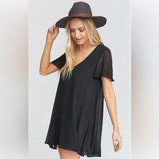 Show Me Your Mumu Chiffon Kylie Mimi Dress in Plum Sz XS