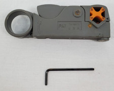 Rotary Coaxial Cable Stripping/Cutter Tool for RG6/RG58/RG59 Coax Wire