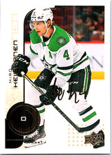 2022-23 Upper Deck MVP Hockey Anniversary Gold Script #51 Miro Heishanen 