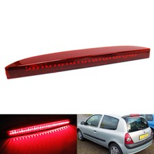 Red Lens LED High Level Third Brake Stop Light For 98-12 Renault Clio MK2 Campus