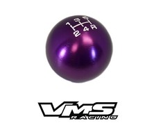 VMS RACING PÚRPURA REDONDO CNC PALANCA DE CAMBIOS PALANCA DE CAMBIOS PERILLA PARA HONDA ACURA 5 VELOCIDADES