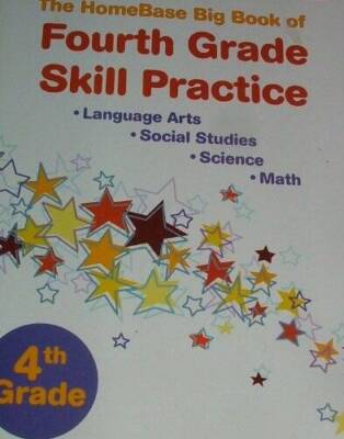 The Homebase Big Book of 4th Grade Skill Practice - Paperback - GOOD