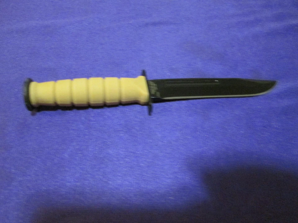 6" MTECH DESERT TAN KABAI BOWIE MILITAR 3 3/8" 440 ACERO INOXIDABLE HOJA FIJA Foto 3 de 4