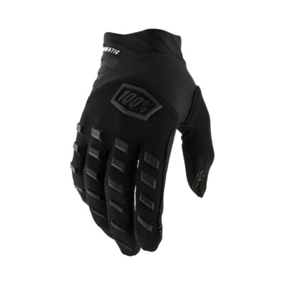 100 Prozent 100% Airmatic Glove Crosshandschuh MX Enduro black charcoal black
