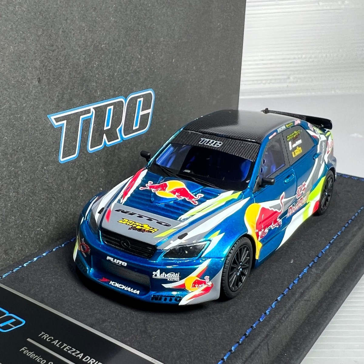 1/43 Peako TRC Toyota ALTEZZA Drift Car 2016 Red Bull Federico