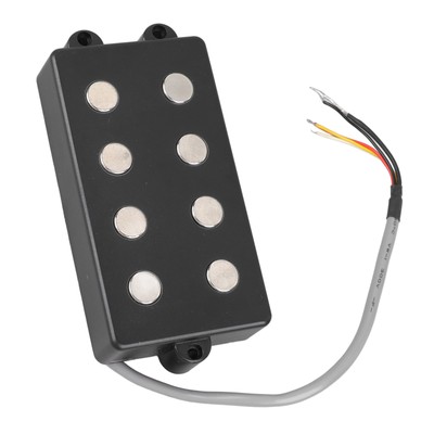 Electric Guitar Double Coil Pickup Open Style 5 String 4 Core Variable Rod G CET