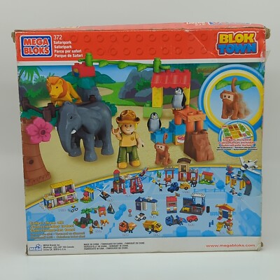 MEGA BLOKS Safari Park Blok Town 372 - Open Box