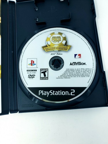 World Series of Poker Tournament of Champions 2007 (PlayStation 2) PS2 Complete - Picture 4 of 5
