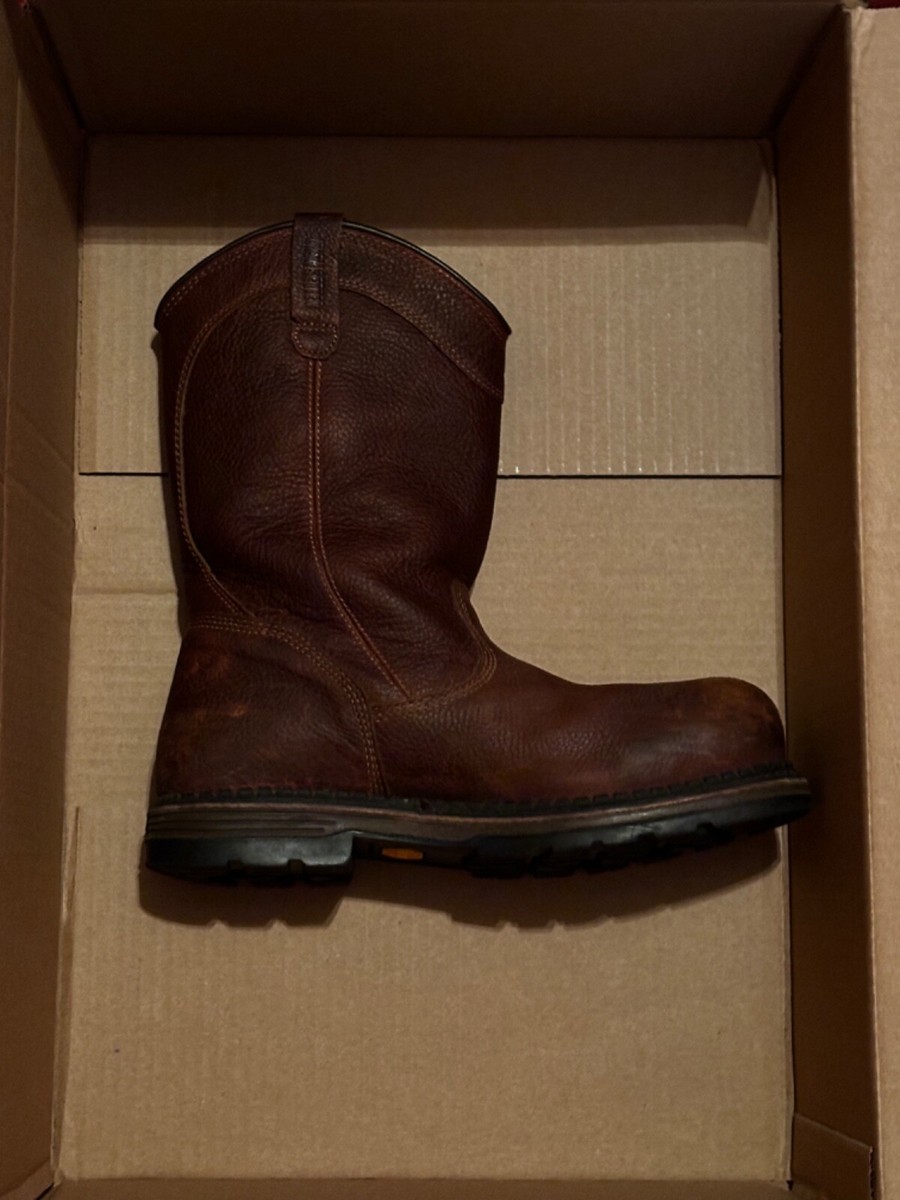 Irish Setter Size 11.5 RED WING 899 IRISH SETTER LACE UP LEATHER WORK BOOT VIBRAM  main image 4