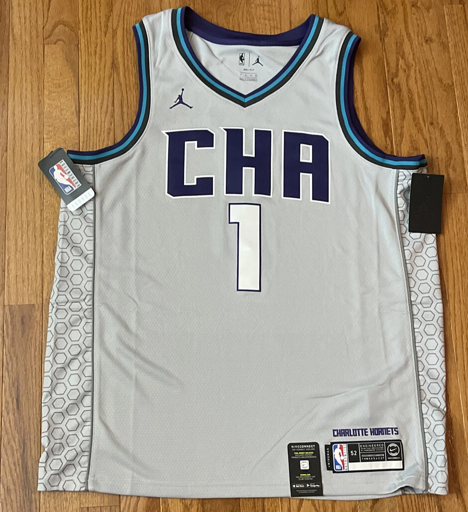  Outerstuff NBA Boys Youth (8-20) Malik Monk Charlotte Hornets  Swingman Statement Jersey : Sports & Outdoors