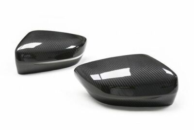 Gloss Real Dry Carbon Fiber Mirror Cap Cover For 21-23 G22 G23 G26 430i M440i