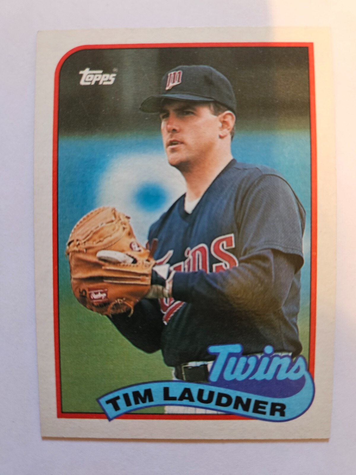 1989 TOPPS TIM LAUDNER #239 NM