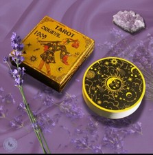 Round Rider Waite Tarot | Gold Foil Waterproof Circle Deck | Rundtarot