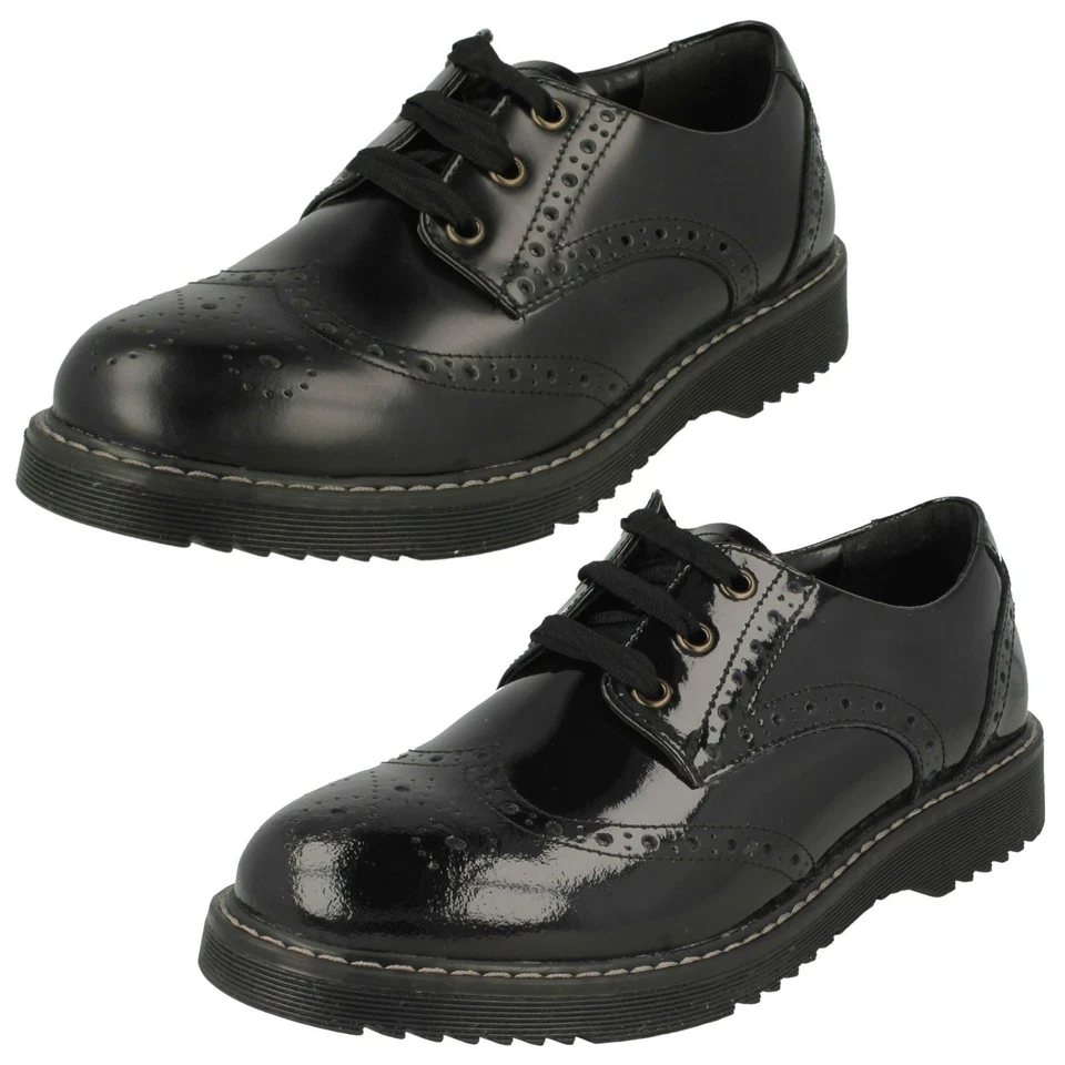 Angry Angels by Startrite Girls Formal Lace Up Shoes Impulsive