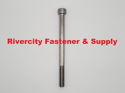 (1) M8-1.25x110 Stainless Socket Allen Head Cap Screw Steel 8mm x 110mm Bolt 