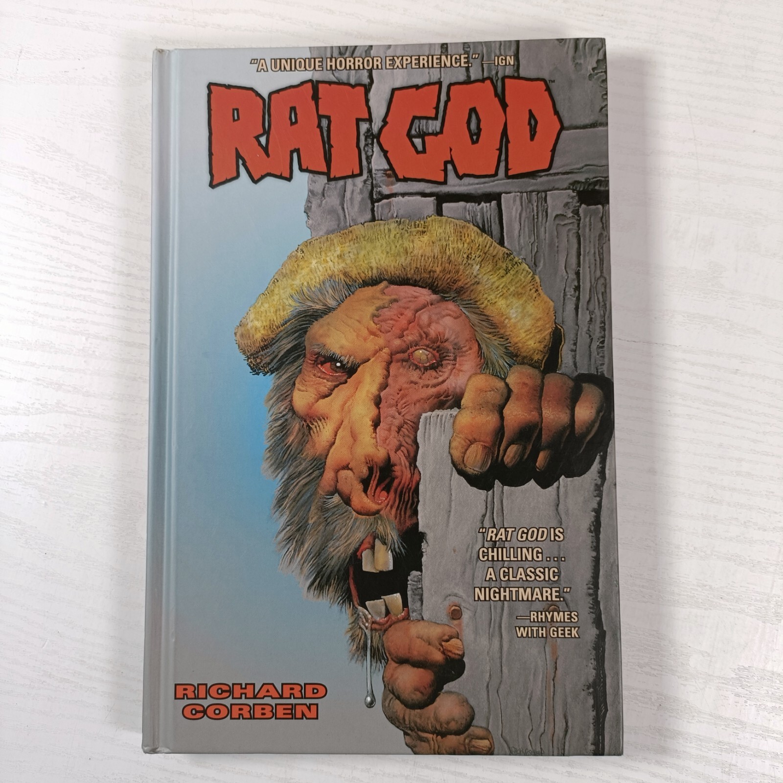 Rat God Hardcover HC Richard CORBEN Underground Graphic Novel 1st Ed. RARE OOP