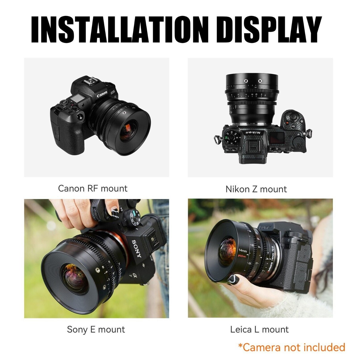 7artisans 14mm T2.9 Wide Angle Full Frame Cinema Lens for 7artisans 14mm T2.9 Wide Angle Full Frame Cinema Lens for