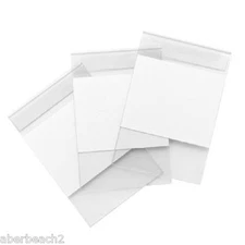 100 pc Self-adhering Adhesive Plastic L Lip Hook Earring Card Adapter 1"x1 1/2" 