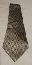 Grateful Dead Necktie-Wall of Sound-Third Set Grey Silk Hand Made in USA