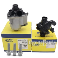 Electric Water Pump W/ Thermostat Kit for BMW 335i 535i N55 3.0L Magneti Marelli