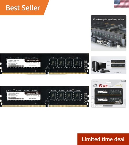 16GB DDR4 RAM Upgrade – 3200MHz Unbuffered Non-ECC for Desktops