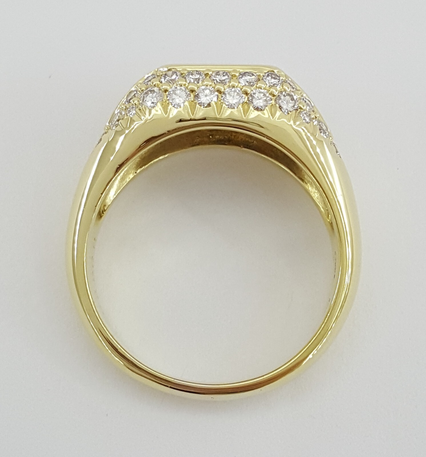 1970s Kurt Wayne 2.75 ct Blue Sapphire & Diamonds… - image 7