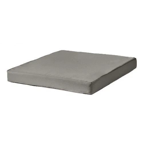 Grey 75cm x 75cm Seat Pad Rattan Furniture Replacement Cushion