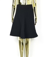 Marni Wool Mid Lenght Skirt Size 38 Black