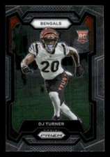 2023 Panini Prizm #319 DJ Turner Rookie Cincinnati Bengals