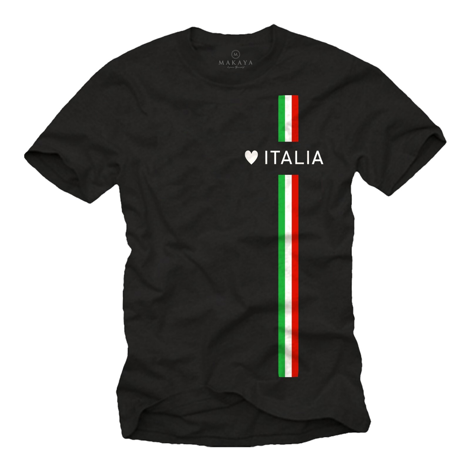 Italian Flag T-Shirt for Men - Soccer Jersey Italy Pride