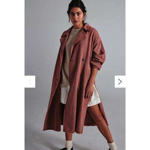 NWOT Free People Kelly Trench Coat Size 