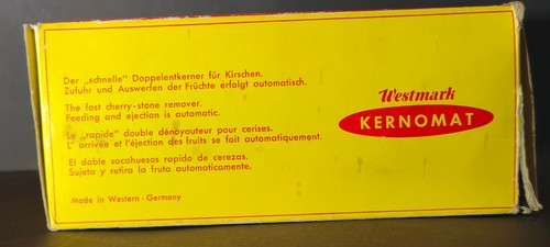 Vintage - Westmark Kirschen-Doppelentkerner - Kernomat - Metall - Saugfuß - Bild 6 von 7