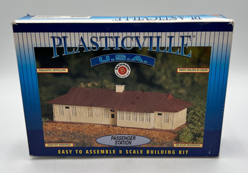 Bachmann Plasticville EE. UU. Escala N Estación de Pasajeros Kit de Construcción 45851 Ajuste Rápido | Zustand: New