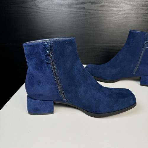 Camper Kobo Bootie, Blue Suede, Womens 41 US 10 - Picture 8 of 13