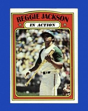 1972 Topps Set-Break #436 Reggie Jackson Ia EX-EXMINT *GMCARDS*