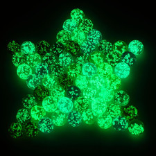 48 Pieces Marbles Glow in the Dark for Kids Mixed Colors Luminous Glass Marbles