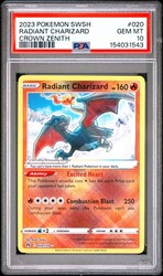 Radiant Charizard 020/159 Crown Zenith Radiant Rare