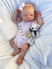 Lifelike Reborn Baby Dolls Silicone Full Body 19 inch Girl Realistic Newborn ...