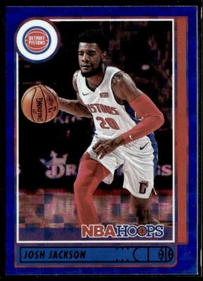 2021-22 NBA Hoops Blue Explosion Josh Jackson #185 TS1