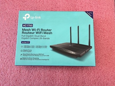   NEW Open Box TP-Link AC1750 Mesh WiFi Router (Archer A7)