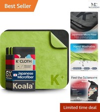 Koala Lens Care Microfiber Cloths - 6-Pack of Super-Absorbent, Washable Cleaners