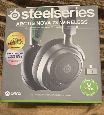 SteelSeries Arctis Nova 7X Wireless Over-Ear Gaming Headset - Black