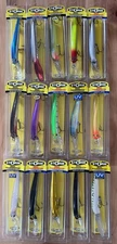 STORM THUNDERSTICK DEEP CRANKBAIT 4 3/8" 5/8OZ Fishing Lure LOT OF 15 Colors S13