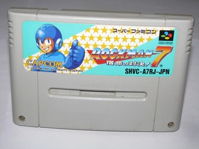 Rockman 7 Mega Man Super Famicom SFC Japan import US Seller 